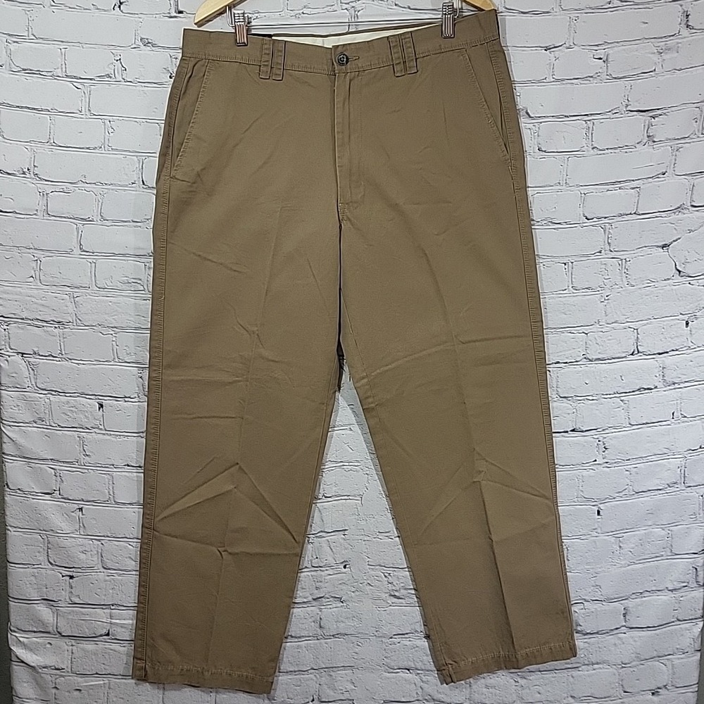 NWT Axist Cadet‎ Chino Men's Brown Office Utility Chino Pants 36x30 Tan